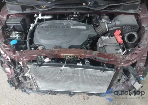 2018 Honda Odyssey Ex-L из США, поврежденный, VIN 5FNRL6H71JB091382